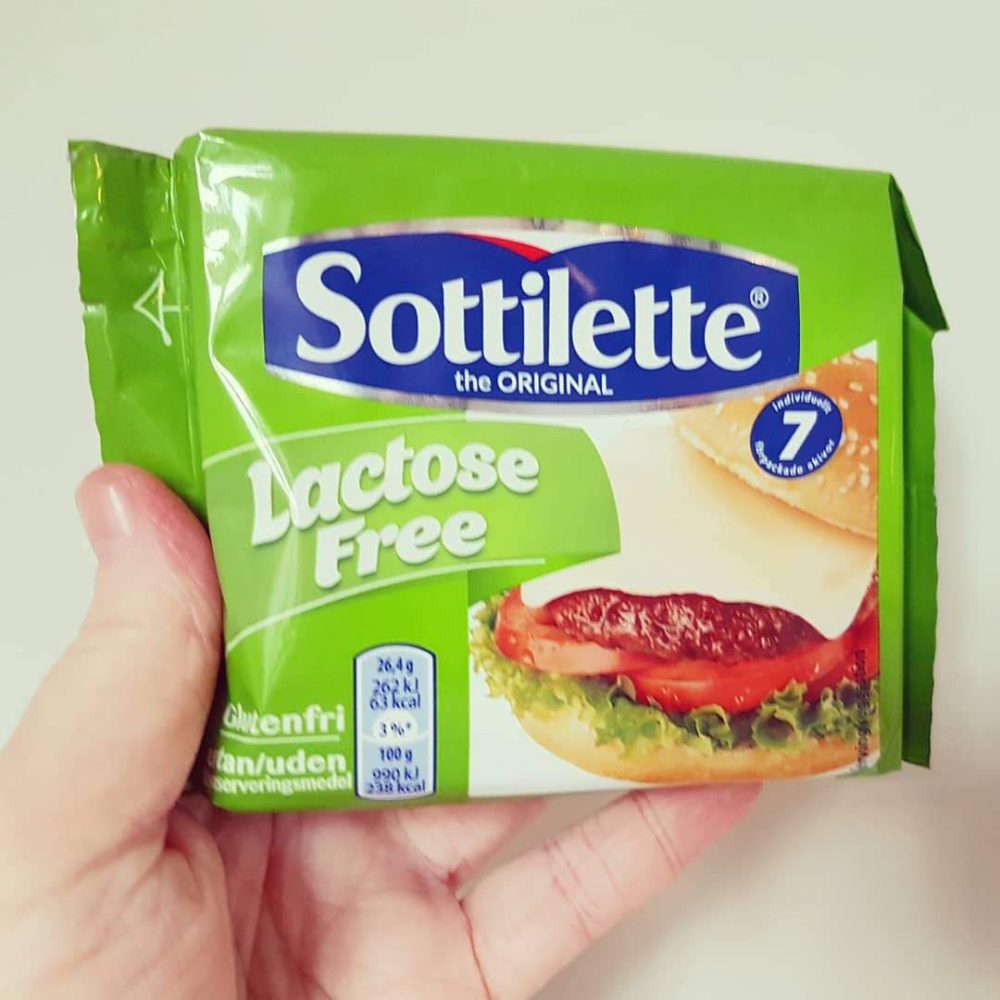 Laktosfri hamburgare ost från Sottilette